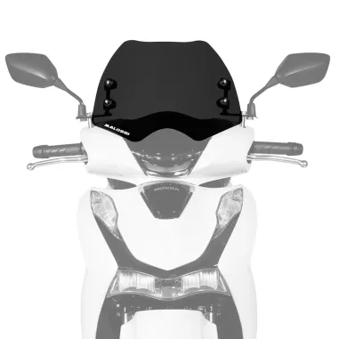 MF7674 Cupolino Spoiler Nero Fume' Malossi Honda SH 125 150 da 2020 a 2026
