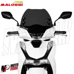 MF7674 Cupolino Spoiler Nero Fume' Malossi Honda SH 125 150 da 2020 a 2026 2