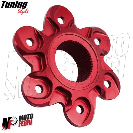 MF7678 Flangia Corona Rosso Ducati Monster Multistrada 1200 1260 Supersport 950