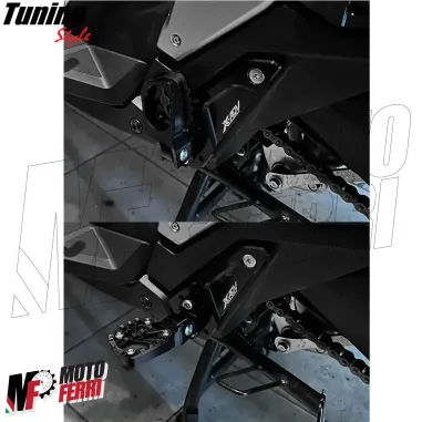 MF7679 Pedane Poggiapiedi Regolabili Honda XADV 750 - 2021 2022 2023 2024 2025