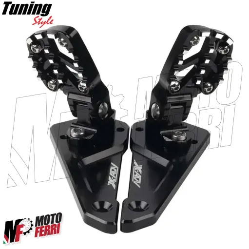 MF7679 Pedane Poggiapiedi Regolabili Honda XADV 750 - 2021 2022 2023 2024 2025
