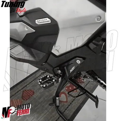 MF7679 Pedane Poggiapiedi Regolabili Honda XADV 750 - 2021 2022 2023 2024 2025