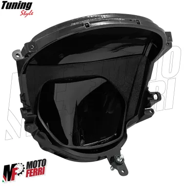 MF7680 Plastica Fanale Anteriore Fumè Scuro Piaggio ZIP SP 50 100 125 2000/2018