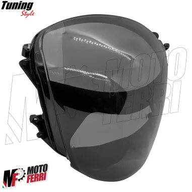 MF7681 Plastica Fanale Anteriore Fumè Piaggio ZIP SP 50 100 125 dal 2000 al 2018