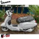 MF5356 Coprisella Impermeabile Nero per Vespa GTS Super Primavera Sprint LX S PX