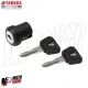MF5970 Kit Serratura + 2 Chiavi per Bauletto Originale Yamaha 34 39 45 50 Litri