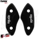 MF7685 Tappi Coperchi Specchietti Aprilia RSV4 1000 1100 / RS660 CNC Nero