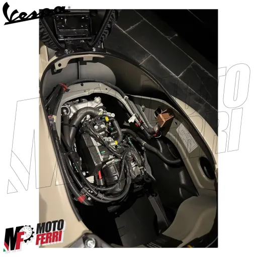 MF7687 Guarnizione Vano Sottosella Vespa GTS Super Primavera Sprint LX S ET4