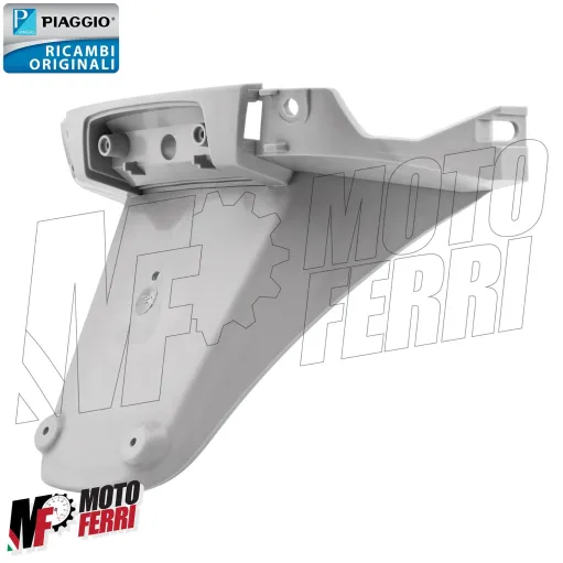 MF7690 Parafango Portatarga Posteriore Grezzo Vespa LX 125 150 mod 2005 / 2014