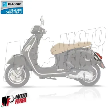 MF7691 Cornice Cromata Fanale Stop Originale Vespa GTS 125 300 mod 2014 / 2018