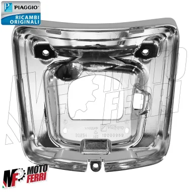 MF7691 Cornice Cromata Fanale Stop Originale Vespa GTS 125 300 mod 2014 / 2018