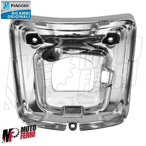 MF7691 Cornice Cromata Fanale Stop Originale Vespa GTS 125 300 mod 2014 / 2018