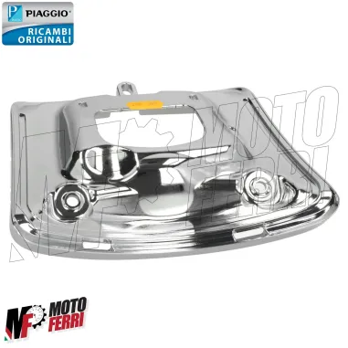 MF7691 Cornice Cromata Fanale Stop Originale Vespa GTS 125 300 mod 2014 / 2018