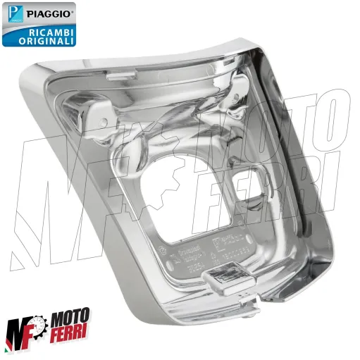 MF7691 Cornice Cromata Fanale Stop Originale Vespa GTS 125 300 mod 2014 / 2018