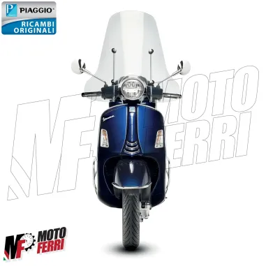 MF4864 Protezione Parafango Cromato Vespa GTS 125 250 300 dal 2005 al 2022