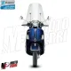 MF4864 Protezione Parafango Cromato Vespa GTS 125 250 300 dal 2005 al 2022