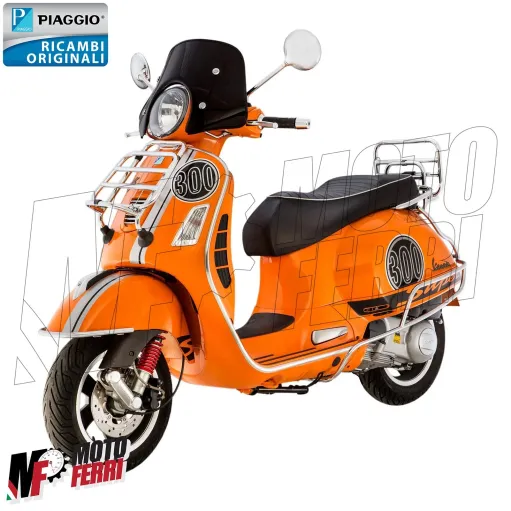 MF4864 Protezione Parafango Cromato Vespa GTS 125 250 300 dal 2005 al 2022
