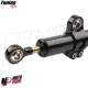 MF7696 Ammortizzatore di Sterzo Regolabile Universale Moto Carbon Look 250mm