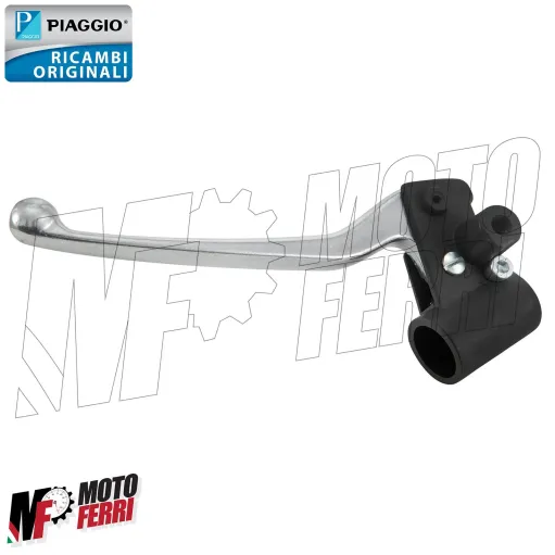 MF7698 Supporto Specchietto Leva Freno Post Vespa 50 125 150 Primavera 2014/2019