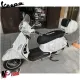 MF5356 Coprisella Impermeabile Nero per Vespa GTS Super Primavera Sprint LX S PX