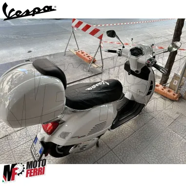 MF5356 Coprisella Impermeabile Nero per Vespa GTS Super Primavera Sprint LX S PX