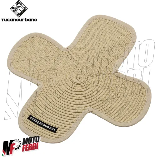 MF5212 Sottocasco Tucano Panama Fresco in Paglia Traspirante Estivo Moto Scooter