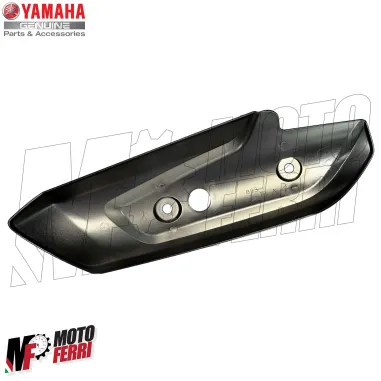 MF2525 Protezione Copri Marmitta Nero Lucido Yamaha TMax 530 560 da 2017 a 2026