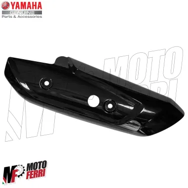 MF2525 Protezione Copri Marmitta Nero Lucido Yamaha TMax 530 560 da 2017 a 2026