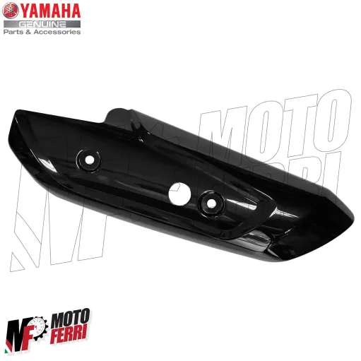 MF2525 Protezione Copri Marmitta Nero Lucido Yamaha TMax 530 560 da 2017 a 2026