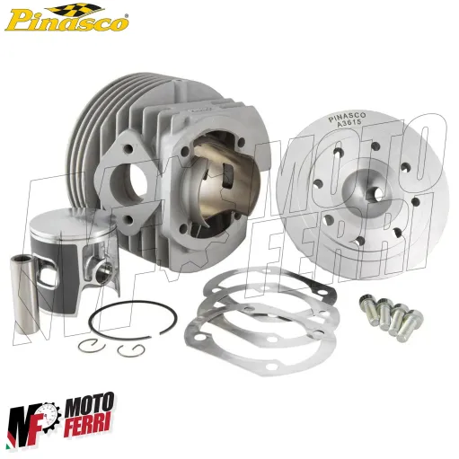 MF7719 Kit Pinasco 135 Zuera 57,5 + Albero Cono 19 + Cuffia Piaggio Ape 50