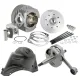 MF7719 Kit Pinasco 135 Zuera 57,5 Vespa PK S 50 125 + Albero Cono 19 + Cuffia