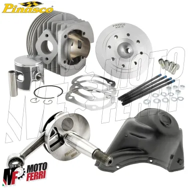 MF7720 Kit Pinasco 135 Zuera 57,5 Vespa PK S XL 50 125 + Albero Cono 20 + Cuffia