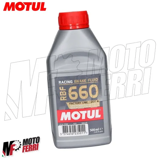 MF1210 Olio Motul RBF 660 Factory Line DOT 4 per Freni Frizioni Idrauliche 500ml
