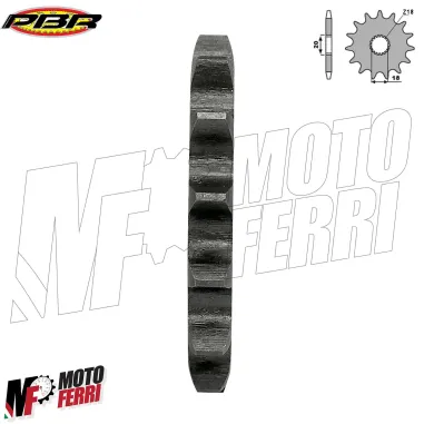 MF7730 Pignone PBR 14 Denti Passo 428 - Keeway RKF 125 mod 2017 2018 2019 2020