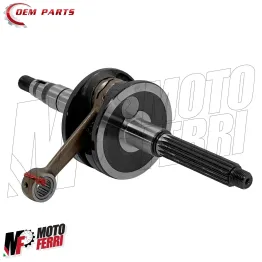 MF7733 Albero Motore + Cuscinetti + Paraolio Malaguti F12R AC 2007 / 2010 2