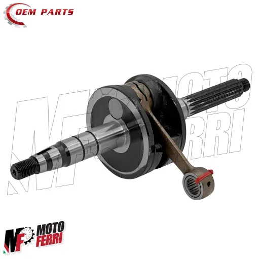 MF7733 Albero Motore + Cuscinetti + Paraolio Malaguti F12R AC 2007 / 2010