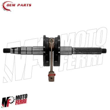 MF7733 Albero Motore + Cuscinetti + Paraolio Malaguti F12R AC 2007 / 2010