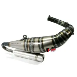 MF1215 - MARMITTA QUATTRINI M3 200 GTR PER M 200 VESPA SMALLFRAME MOTORE M200