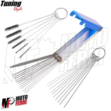 MF7753 Kit Pulizia Carburatore Carburatori Getti Universale Moto Scooter Cross