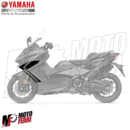 MF7754 Carena Anteriore Sinistra Nero Lucido Originale Yamaha TMax 560 2022/2024 2