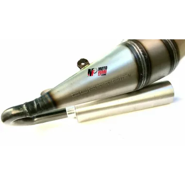 MF1215 - MARMITTA QUATTRINI M3 200 GTR PER M 200 VESPA SMALLFRAME MOTORE M200