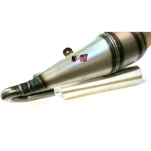 MF1215 - MARMITTA QUATTRINI M3 200 GTR PER M 200 VESPA SMALLFRAME MOTORE M200