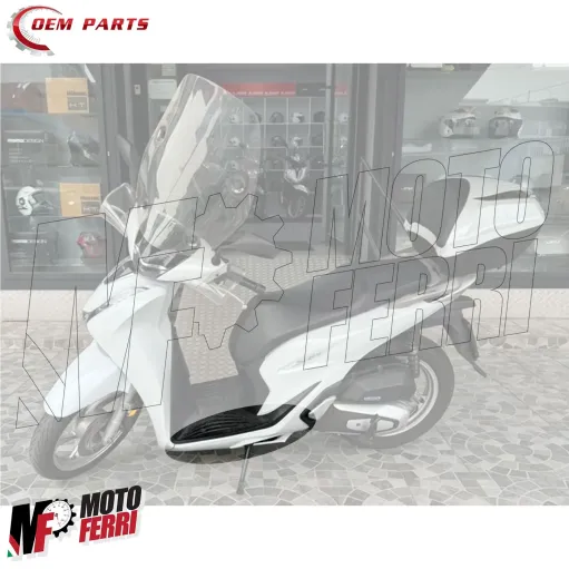 MF7765 Spoiler Sotto Pedana Sinistra Bianco Met Honda SH 125 150 mod 2020 / 2024