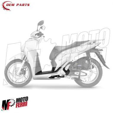 MF7765 Spoiler Sotto Pedana Sinistra Bianco Met Honda SH 125 150 mod 2020 / 2024
