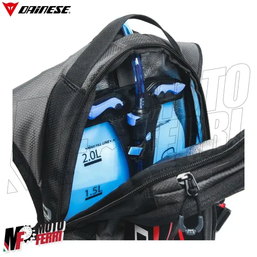 MF7775 Zaino Moto Adventure Dainese Alligator Backpack 8L con Sacca Idrica 2L