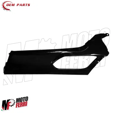 MF7778 Spoiler Sotto Pedana Sinistra Nero Met Honda SH 125 150 mod 2020 / 2024