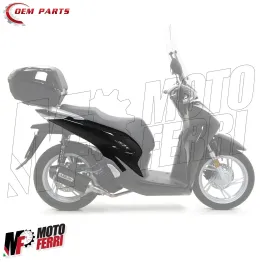 MF7779 Carena Posteriore Destra Nero Met Honda SH 125 150 mod 2020 / 2024 2