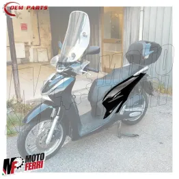 MF7780 Carena Posteriore Sinistra Nero Met Honda SH 125 150 mod 2020 / 2024 2