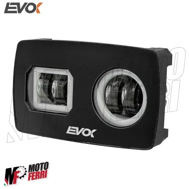 MF7786 Faro Fanale Anteriore Destro Iron Led Evok Piaggio Ape 50 Doppio Faro