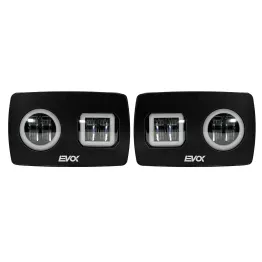 MF7787 Kit Fari Fanale Anteriore Iron Led Evok per Piaggio Ape 50 Doppio Faro